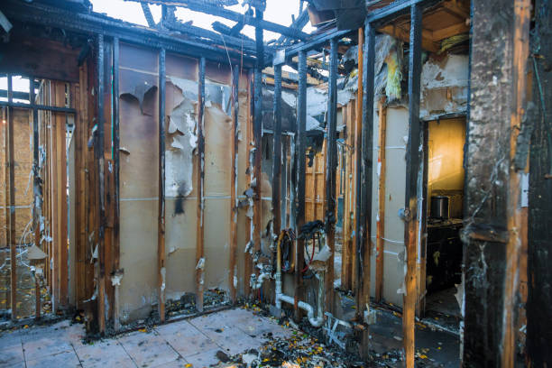 Professional Emergency Fire Cleanup technician working in Windsor, CA